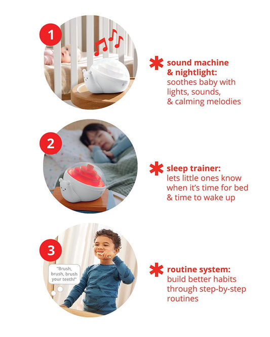 Skip Hop 3-in-1 Smart Snail Sound & Routine Machine - 9O259910