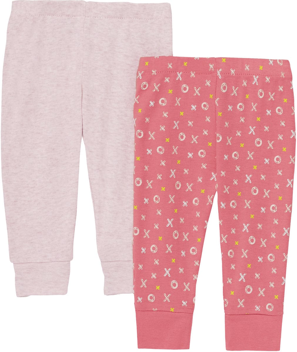 Skip Hop ABC-123 Baby Pants Set - Pink (Newborn) - 279403-NB