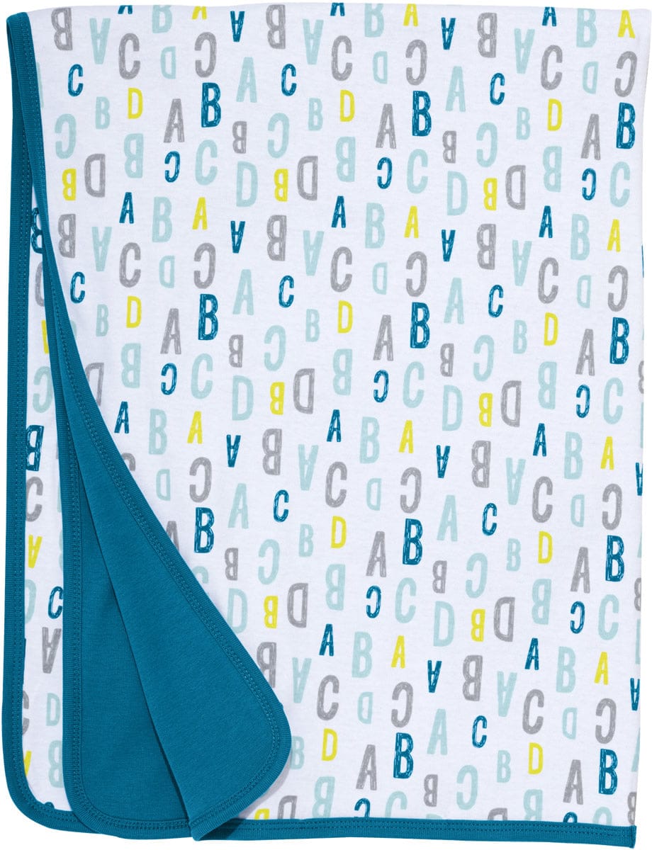 Skip Hop ABC-123 Reversible Welcome Blanket - Blue - 279425