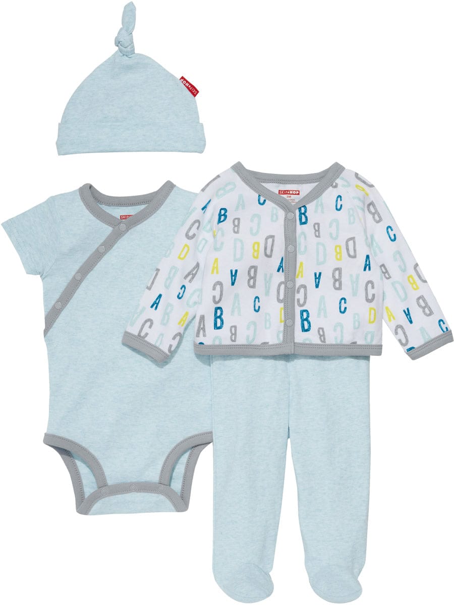 Skip Hop ABC-123 Welcome Home 4-Piece Set - Blue (Newborn) - 279413-NB