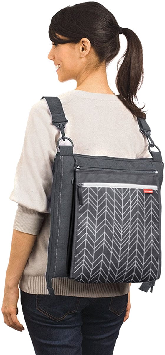 Skip Hop Central Park Outdoor Blanket - Grey Feather - 275007