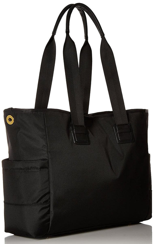 Skip Hop Chelsea 2in1 Downtown Chic Tote Diaper Bag - Black - 200456