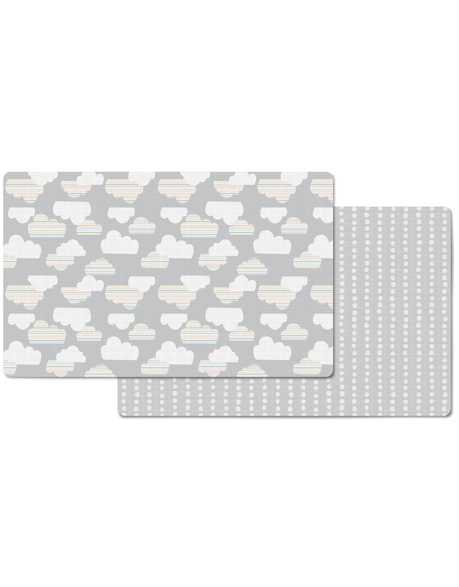 Skip Hop Doubleplay Reversible Play Mat - Cloud/Mini Dot - 242601