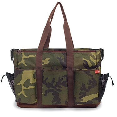 Skip Hop Duo Double Diaper Bag - Green Camo - 230004