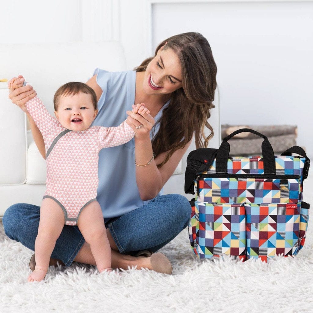 Skip Hop Duo Signature Diaper Bag - Prism
