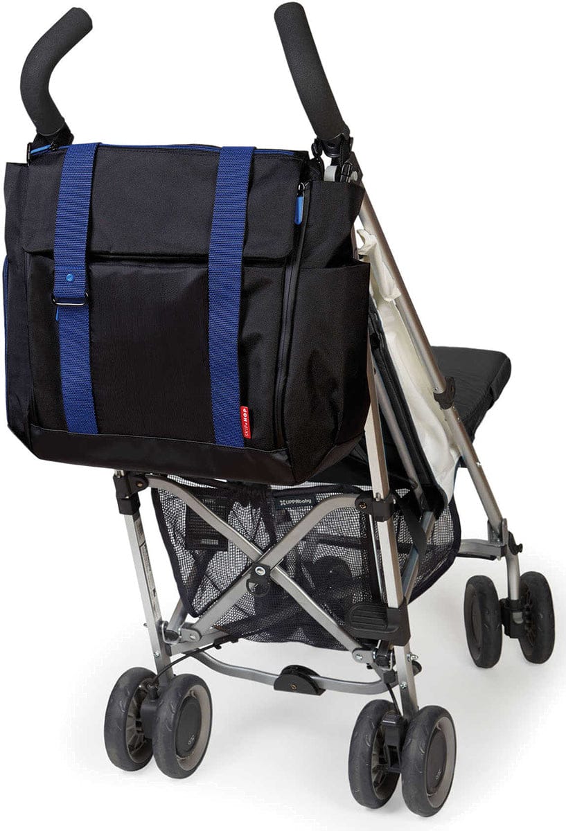 Skip Hop Fit All-Access Diaper Bag - Black/Cobalt - 204200