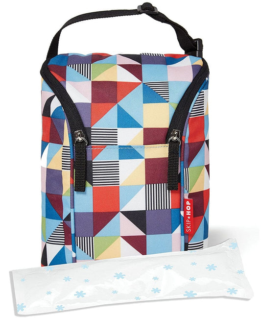 Skip Hop Grab & Go Double Bottle Bag - Prism - 205312