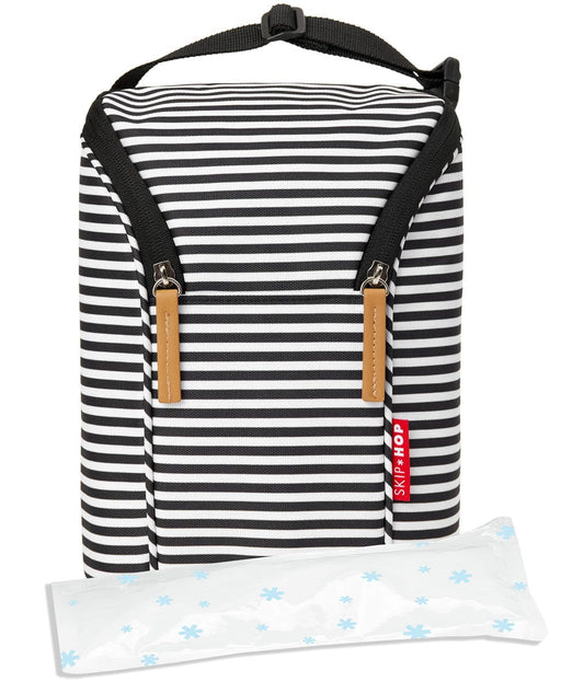 Skip Hop Grab & Go Double Bottle Bag - Stripe - 205316
