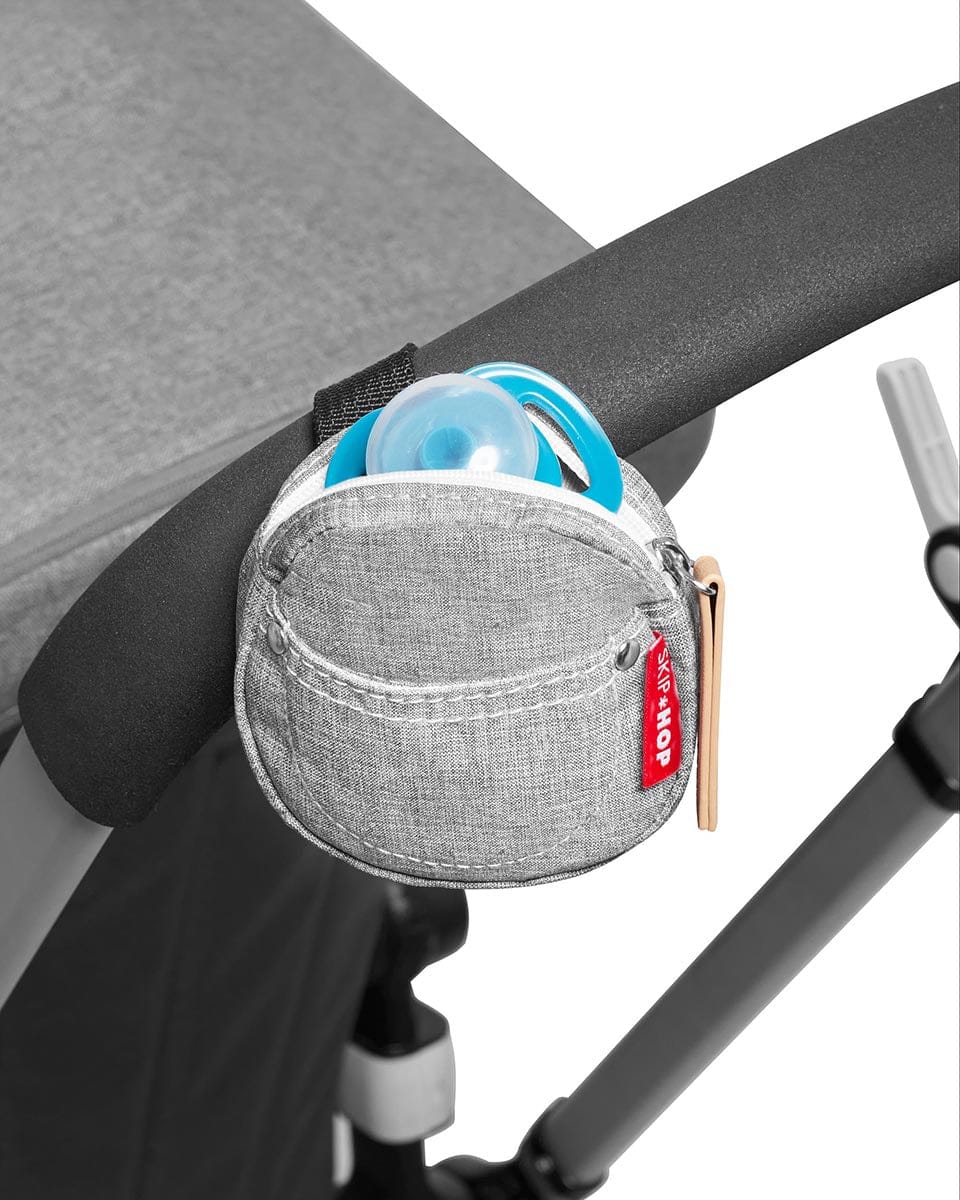 Skip Hop Pacifier Pocket - Grey Melange - 500044