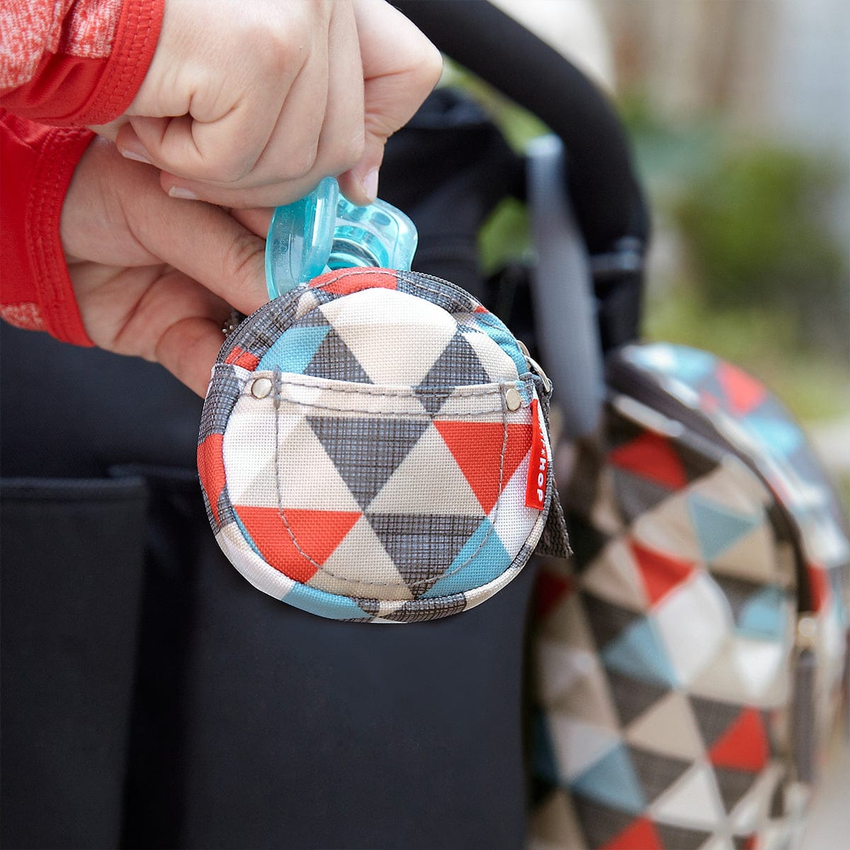 Skip Hop Pacifier Pocket - Hearts