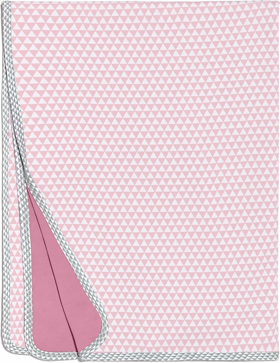 Skip Hop Petite Triangles Welcome Home Blanket - Pink - 279200
