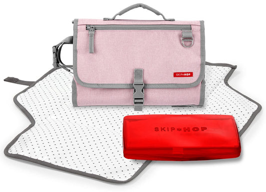 Skip Hop Pronto Signature Changing Station - Pink Heather - 9L523210