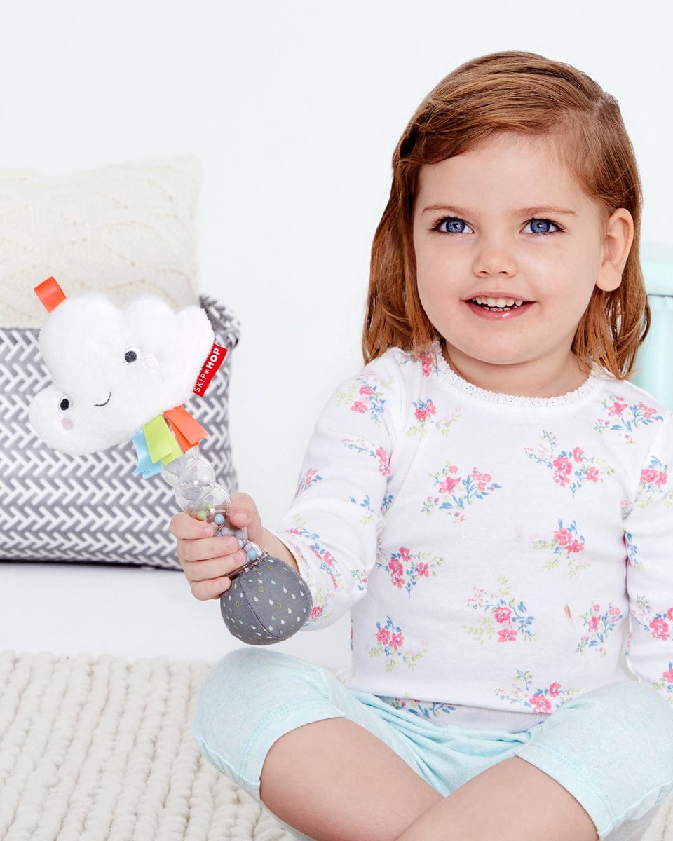 Skip Hop Silver Lining Cloud Rainstick Rattle - 307152
