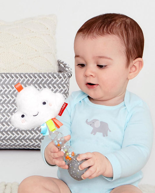 Skip Hop Silver Lining Cloud Rainstick Rattle - 307152