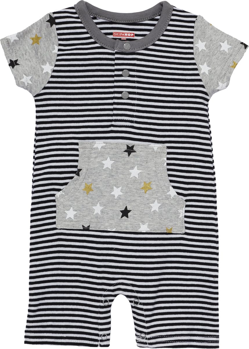 Skip Hop Star-Struck Kangaroo Romper - Stripe (6 Months) - 279431-6M