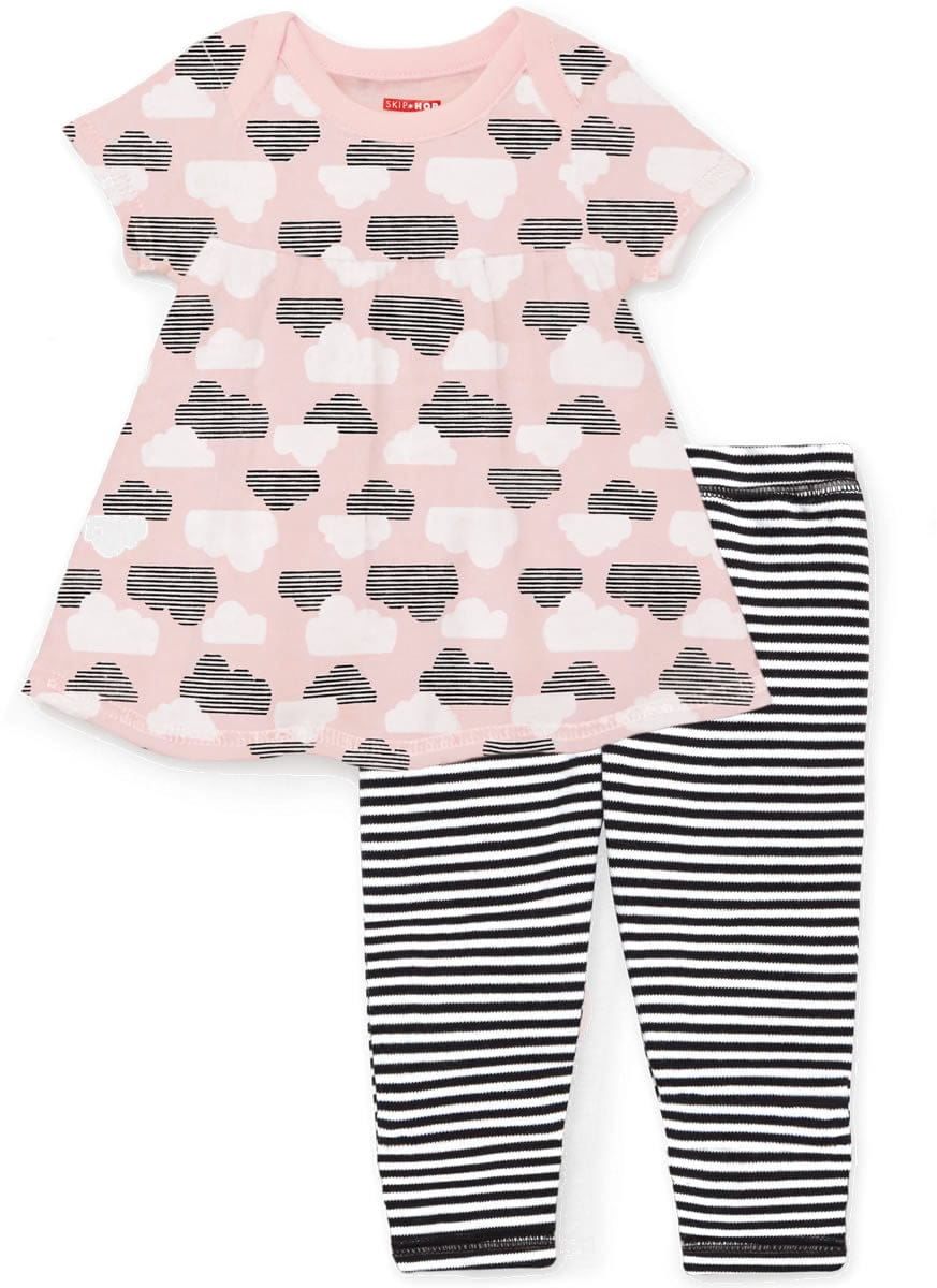 Skip Hop Star-Struck Tunic & Leggings Set - Pink (9 Months)