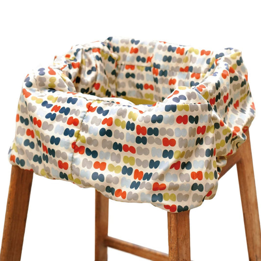 Skip Hop Take Cover Shopping Cart/High Chair Cover - Double Dots - 400202