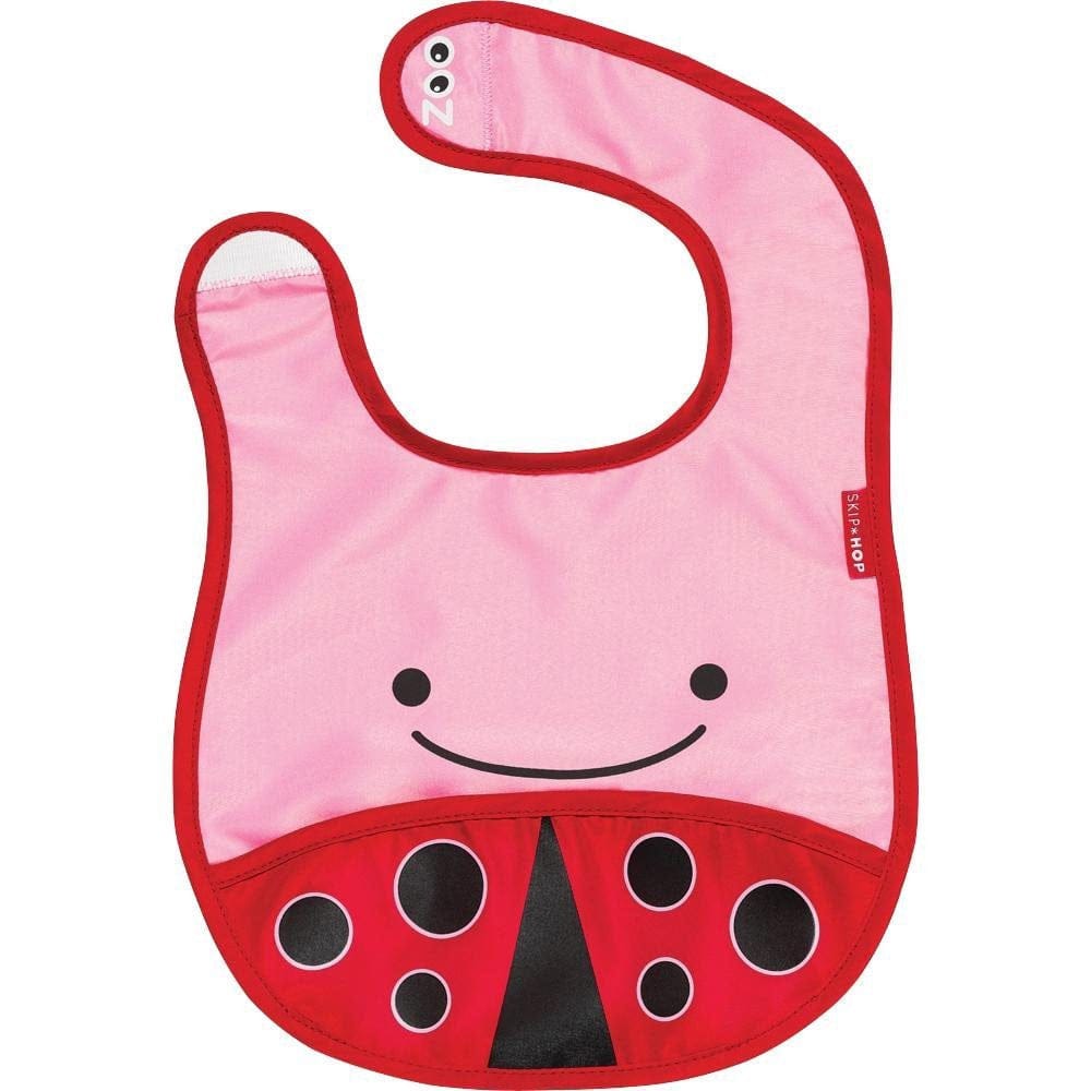 Skip Hop Zoo Tuck-Away Bib - Ladybug