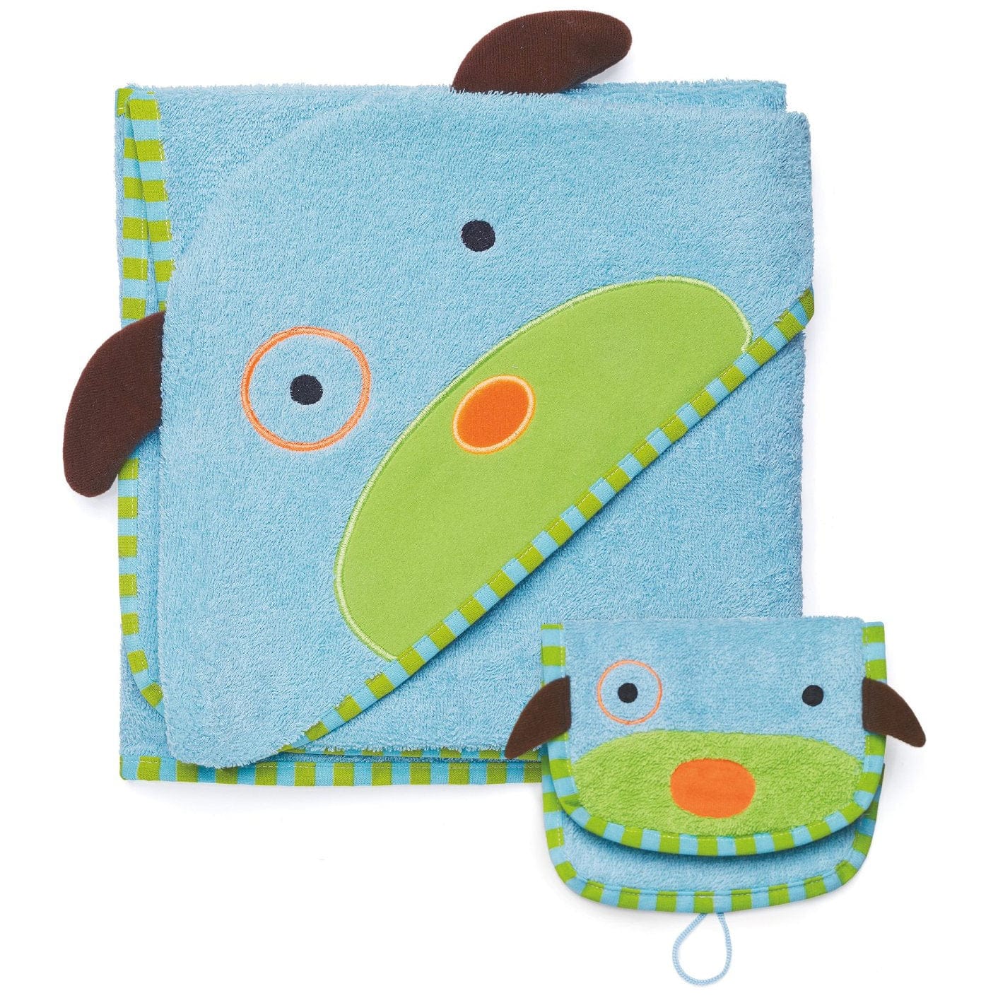 Skip Hop ZOO Hooded Towel & Mitt Set - Dog - 235275
