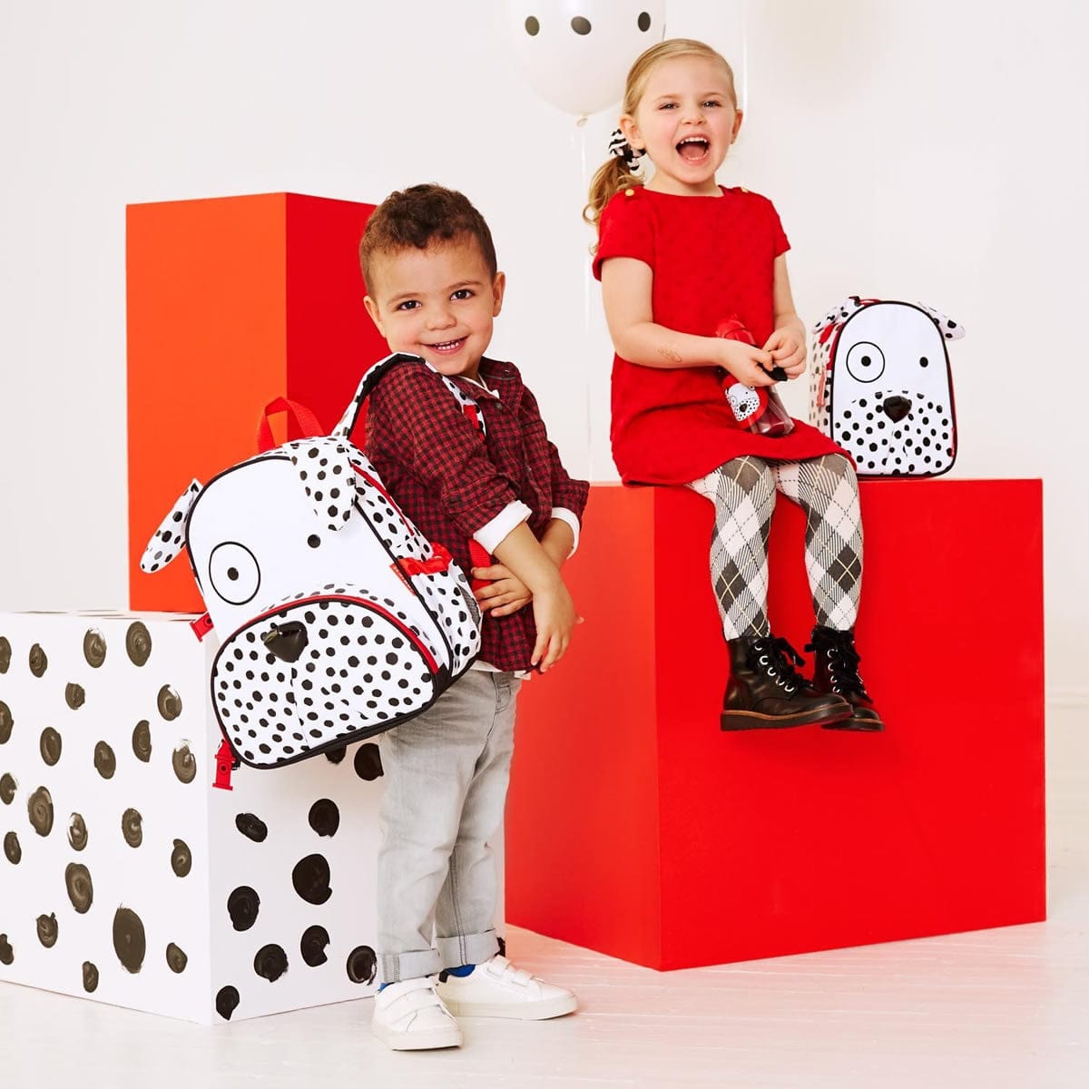 Skip Hop Zoo Pack Kid Backpack - Dalmatian