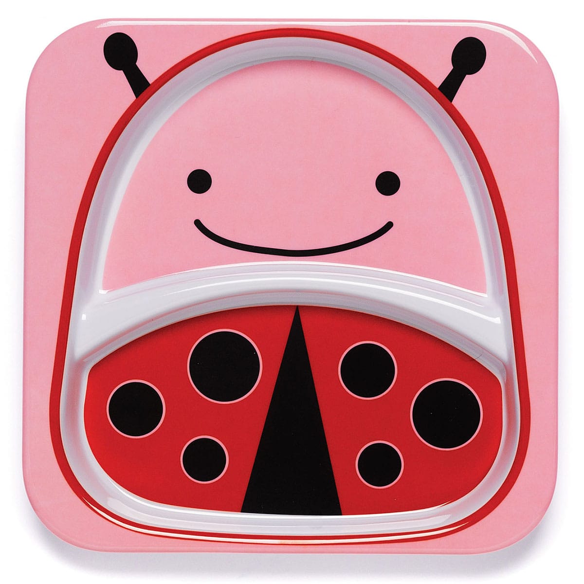 Skip Hop Zoo Divided Plate - Ladybug