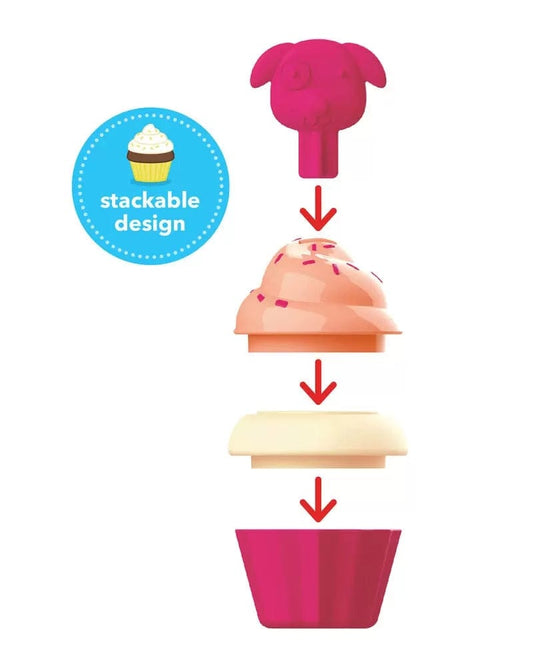 Skip Hop Zoo Sort & Stack Cupcakes - 9H012810