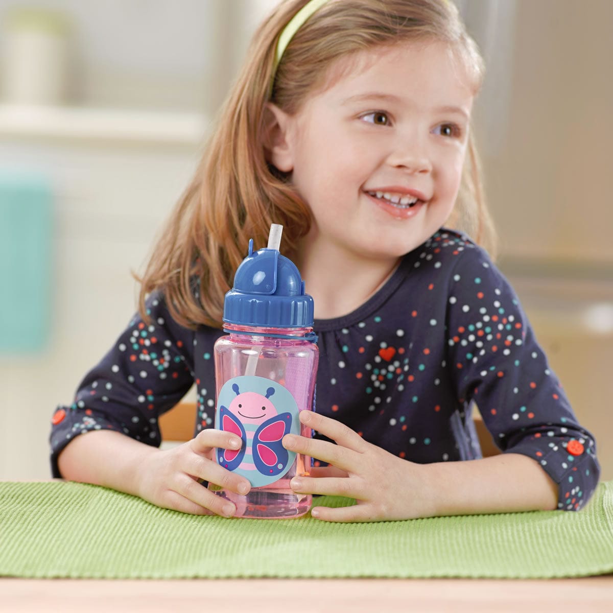 Skip Hop Zoo Straw Bottle - Butterfly