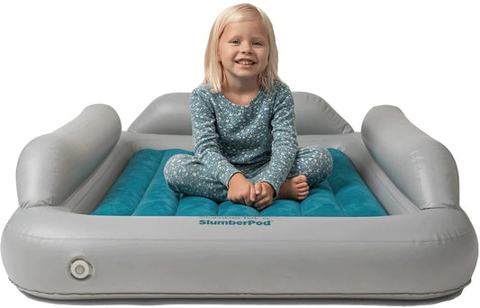 SlumberPod SlumberTot Inflatable Toddler Bed - ST-GRA-TEA