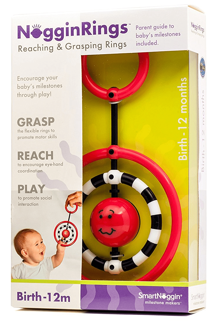SmartNoggin NogginRings Reaching & Grasping Rings