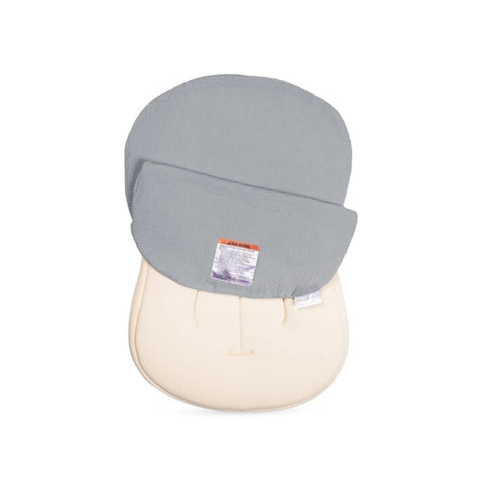 Snuggle Me Lounger Curve Muslin Cover - Stone - SMO-LCC-WW-ST-01