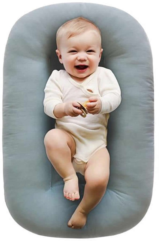 Snuggle Me Organic Infant Lounger - Slate