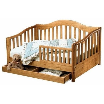 Sorelle Grande Pine Toddler Bed in Oak on Pine