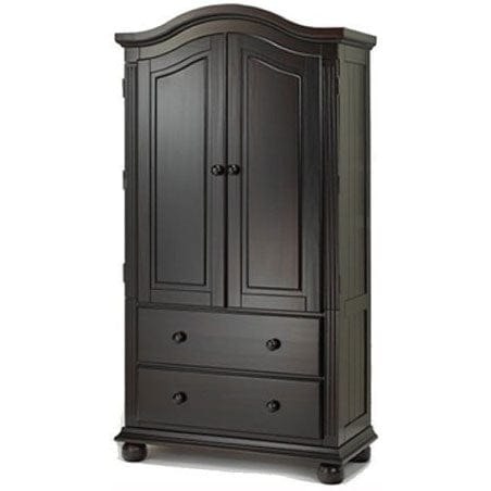 Sorelle Vista 3 Piece Nursery Set in Espresso - Crib, 5 Drawer Dresser & Armoire - 261V2610V2641E