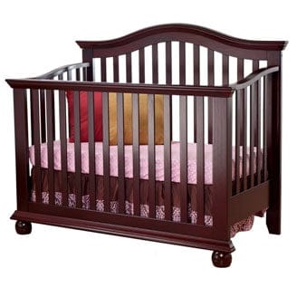 Sorelle Vista 3 Piece Nursery Set in Espresso - Crib, 5 Drawer Dresser & Armoire - 261V2610V2641E