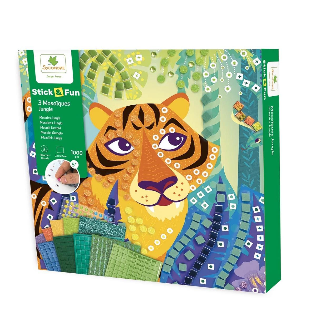 Speedy Monkey Stick'N Fun - S Mosaics Jungle (5y+) - CRE7006