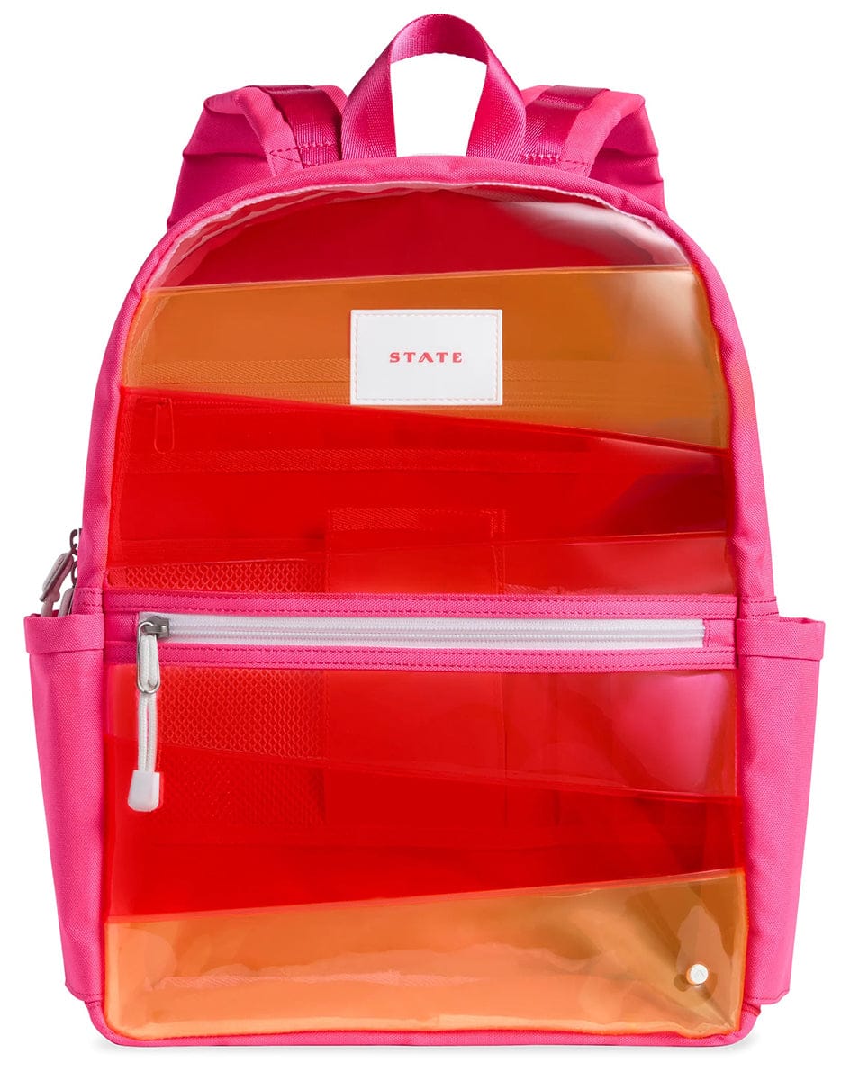 State Kane Kids Backpack | Color: Orange/Pink | Size: Osg