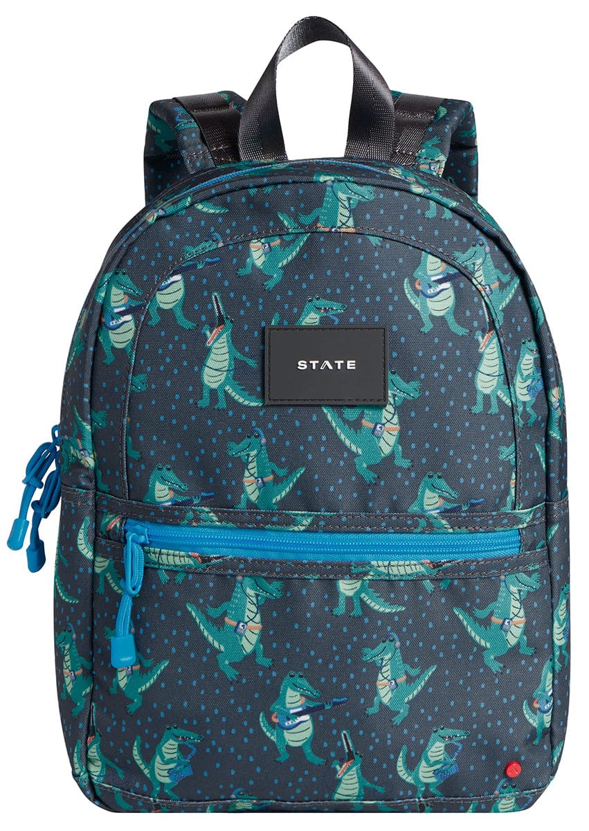 asu backpack kids Astronaut for Boys Teens, Large Capacity School Bag Bookbag for Elementary Middle (Blue) and protective padding on lower sides and bottom. State Bags Mini Kane Kids
