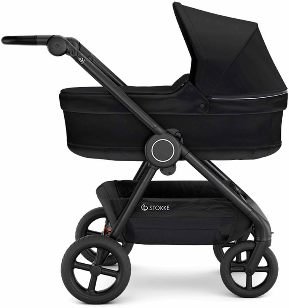 Stokke Beat Stroller & Carry Cot - Black