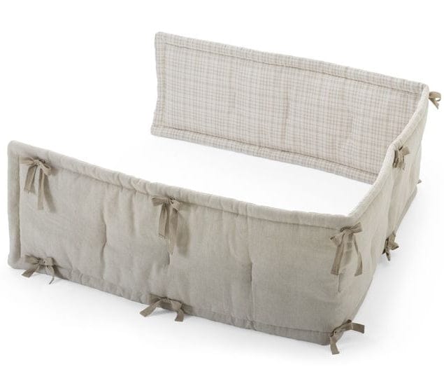 Stokke Half Bumper - Natural/Beige Checks - 408402