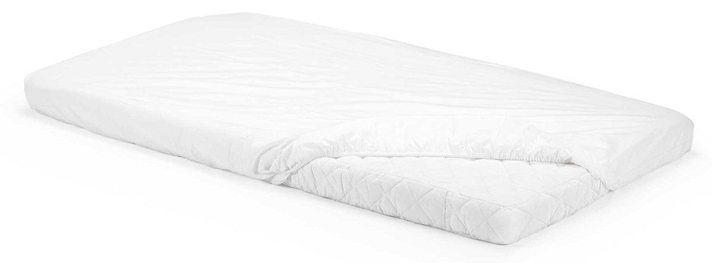 Stokke Home Bed Fitted Sheets, Set of 2 - White - 408801