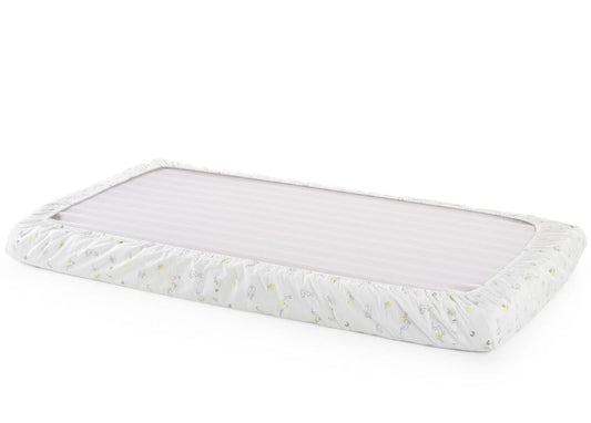 Stokke Home Bed Fitted Sheets - White/Soft Rabbit - 408803