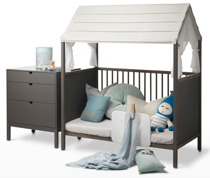 Stokke Home Crib - Hazy Grey - 440602