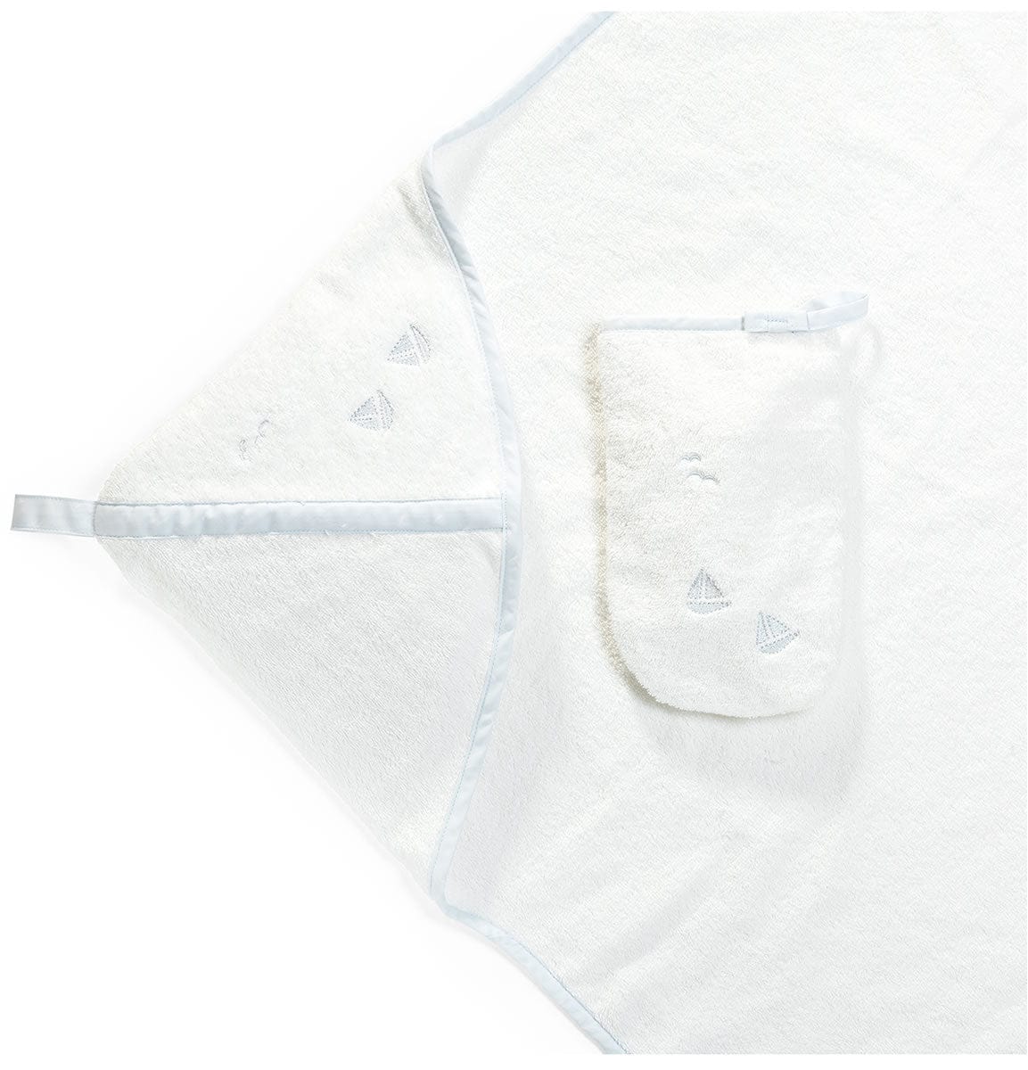 Stokke Hooded Towel - Blue Sea - 253705