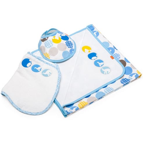 Stokke Jersey Blanket Set in Silhouette Blue - 253902