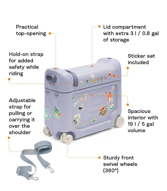 Stokke JetKids BedBox - Midnight Grey - 659705