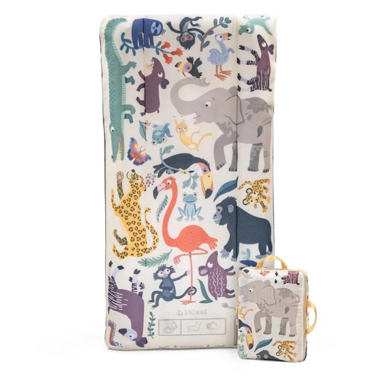Stokke JetKids CloudSleeper Inflatable Kids Bed - Animal Family - 678001