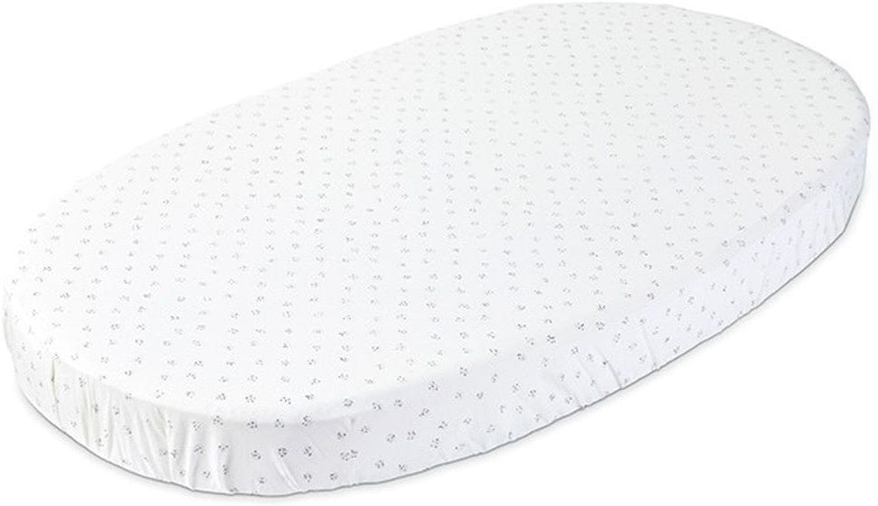 Stokke Sleepi Fitted Sheet by Pehr - Grey Dotty