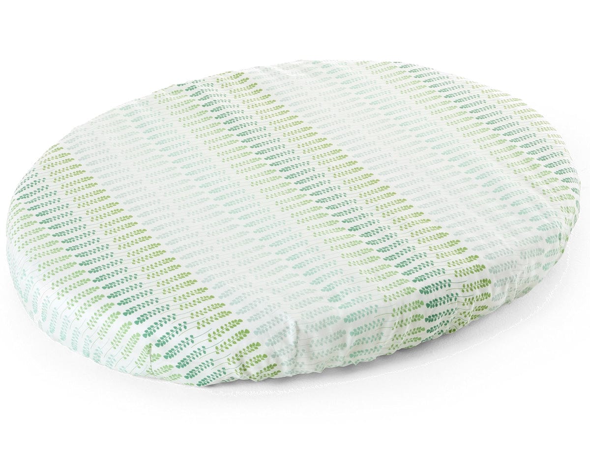 Stokke Sleepi Mini Fitted Sheet - Aqua Straw
