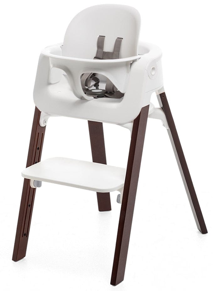 Stokke Steps High Chair - White/Oak Black