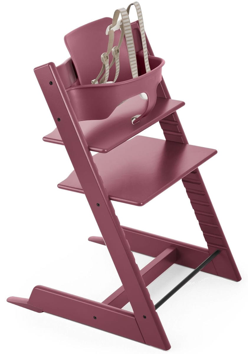Stokke Tripp Trapp High Chair & Baby Set 2018 Heather Pink